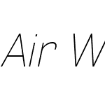 AirW00-ThinOblique