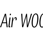 AirW00-CompLightItalic