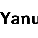 YanusW01-Bold