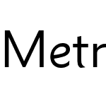 MetroNovaW01-Regular