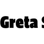 Greta Sans Condensed Std