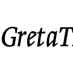 Greta Text Narrow Std