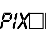 PIXymbolsDigitClockW90-BdIt