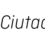 Ciutadella Rounded