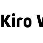 KiroW01-ExtraBold