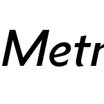MetroNovaW01-MediumItalic