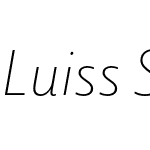 Luiss Sans