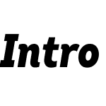 IntroCondW03-BlackItalic