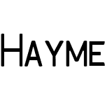 HaymerSCapsCondensedLightW01-CnLt