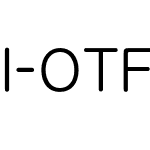 I-OTF-G教科書ProN