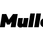 MullerW00-HeavyItalic