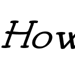 HowlettW01-Italic