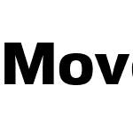 MoveoSansW00-ExtraBold