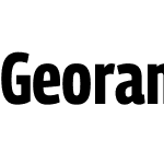 Georama Condensed