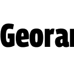 Georama Condensed