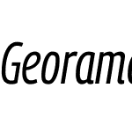 Georama Condensed