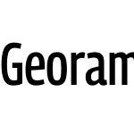 Georama Condensed