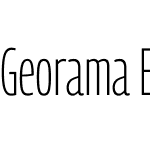 Georama ExtraCondensed