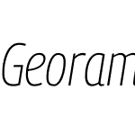 Georama SemiCondensed