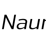 NaumanW00-MediumItalic