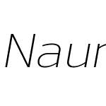 NaumanW00-LightItalic