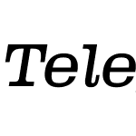 TelegraphW01-Italic