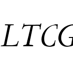 LTCGaramontTxtItalicOSFW00-ItOSF