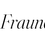 Fraunces 120pt