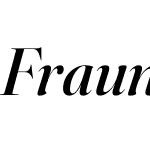 Fraunces 120pt