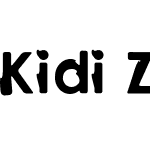 Kidi Zone Font