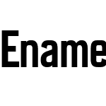EnamelaW01-CondensedMedium