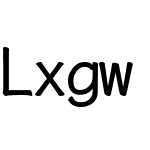 Lxgw WenKai Mono Latin