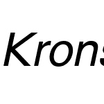 KronstadtW00-Italic