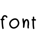 font