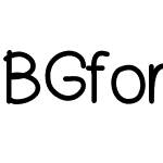 BGfont