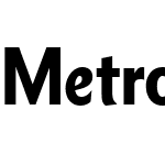 MetroNovaW01-CnBlack