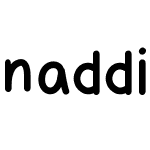 naddiaauifont