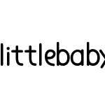 littlebabyfontThin