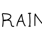 RAINsFont