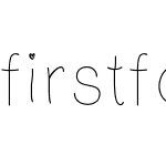 firstfont