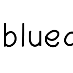 bluedafont