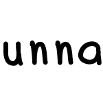 unnamedfont