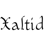 XaltidW00-Regular