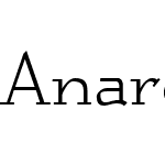 AnarckhieW00-Regular