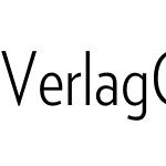 Verlag Condensed