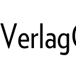 Verlag Condensed