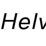 Helvetica Now Micro