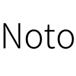 Noto Sans CJK JP