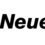 Neue Helvetica Paneuropean