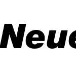 Neue Helvetica Paneuropean